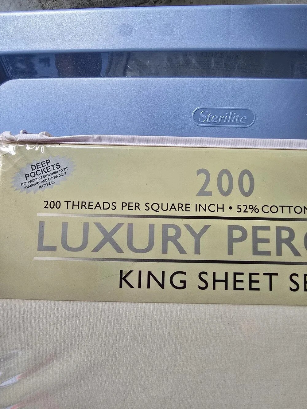 NEW 200 Count KING sheet Set